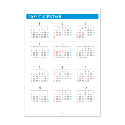 【オリジナル仕様(写真差し替え)】NP-2403 ブックレット・写真差し替え対応カレンダー2403<中綴じ>