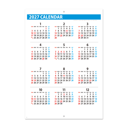 NP-410 ブックレット・カラーカレンダー＜中綴じ＞