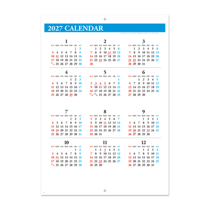 【オリジナル仕様(写真差し替え)】NP-2460ブックレット・写真差し替え対応カレンダー2460<中綴じ>